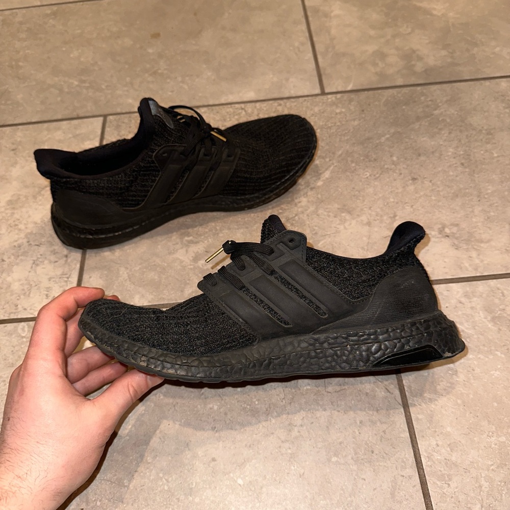 Adidas BOOST Triple Black - Picture 3 of 4